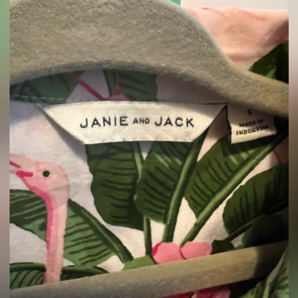 Janie & Jack Flamingo shirt - Picture 2 of 5